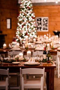 christmas winter wedding